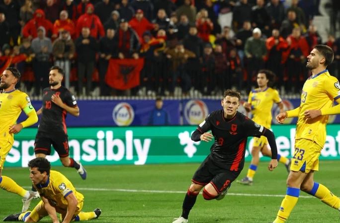 Historike  Shqipëria kualifikohet në Play Off in e Botërorit  Anglia  përzë  Serbinë