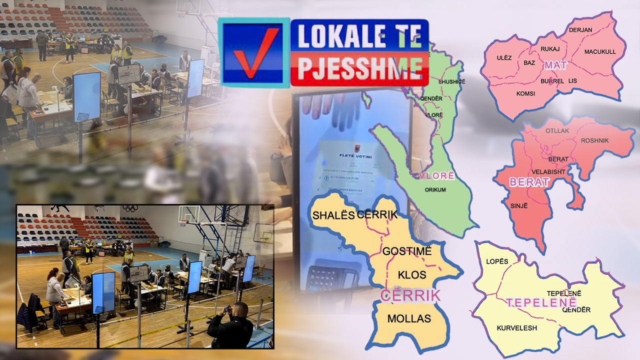 Zgjedhjet lokale në 5 bashki  të rinjtë  braktisin  kutitë e votimit  Mbyllet procesi i numërimit  kryeson PS