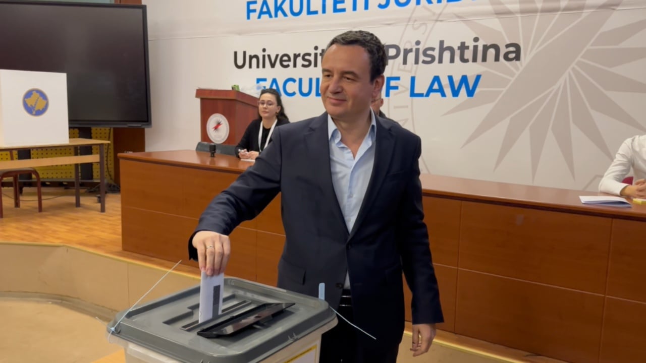 Zgjedhjet e balotazhit në Kosovë  reagon Albin Kurti  S na ndali dot as bashkimi i të gjithë kundërshtarëve  Qeverisim në 13 komuna