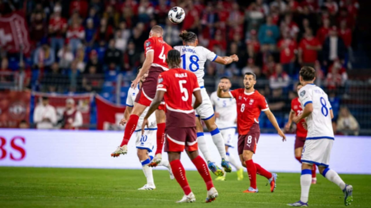 Kosova sfidon Zvicrën e Xhakës pas kualifikimit në play off  Dardanët ndeshje prestigji me helvetët në Prishtinë