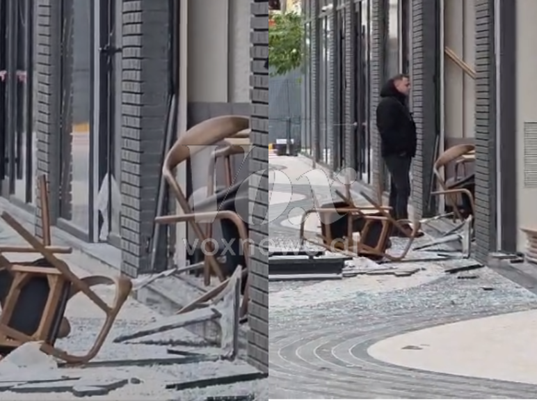 VIDEO  Panik në Tiranë  shpërthen bombola e gazit te kompleksi  Delijorgji   ka të plagosur