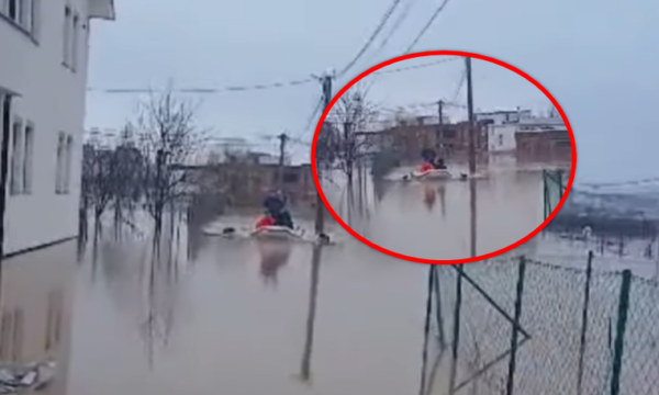 Situatë alarmante me përmbytje edhe në Kosovë  reshjet shkaktojnë vërshime në disa qytete  ngrihet niveli i lumenjve