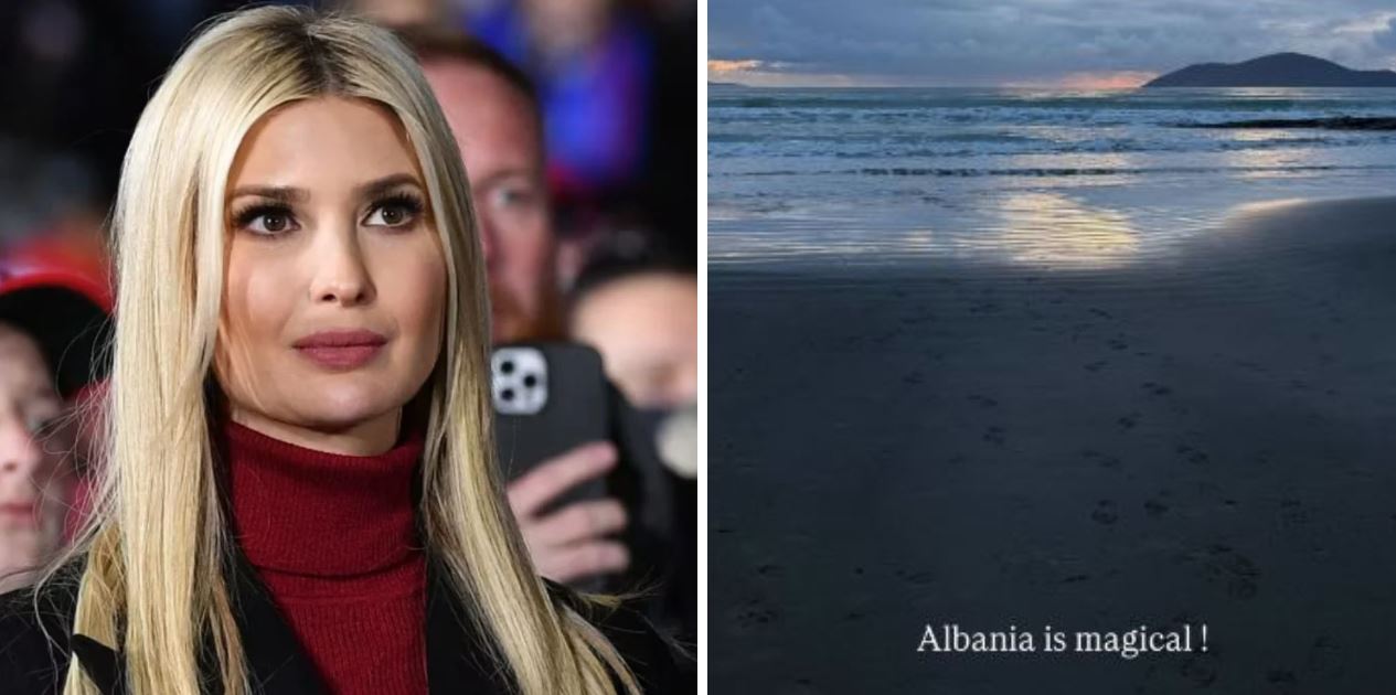 VIDEO  Ivanka Trump ndan spamje nga Zvërneci  Shqipëria është magjike 