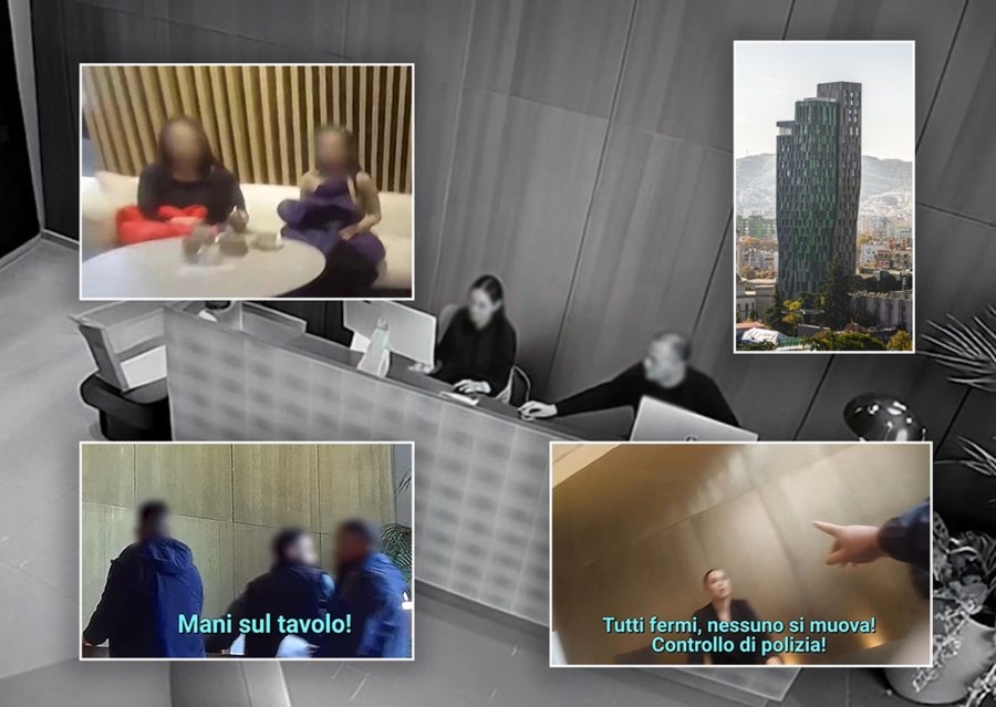 Si e bastisën agjentët e BKH së kullën luksoze  Atti Tower   ku ishte ngritur call centeri që u zhvati miliona euro qytetarëve europianë