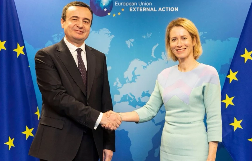 BE mirëpret Qeverinë e re të Kosovës  Kallas  Moment i ri për të avancuar marrëdhëniet tona  Prioritet duhet të jenë reformat