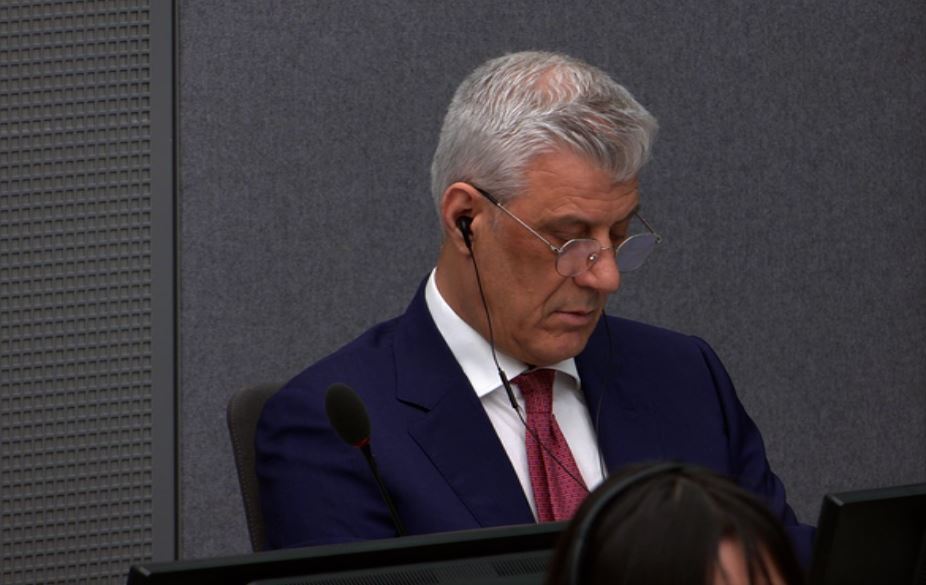 Gjyqi në Hagë  U akuzua për ndërhyrje në drejtësi  Hashim Thaçi  Jam plotësisht i pafajshëm