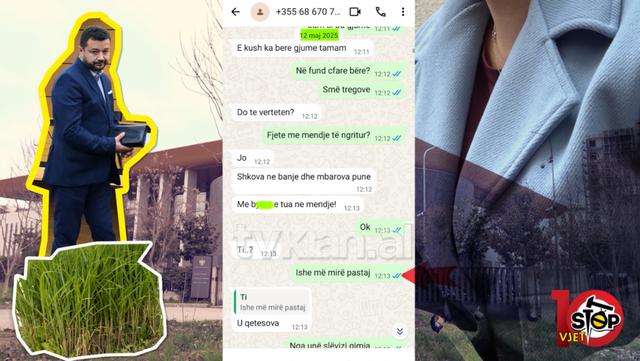 Skandali i anëtarit te KLP   B thët e tua   I çon foto erotike nga zyra denoncueses  Mesazhe ngacmuese në WhatsApp