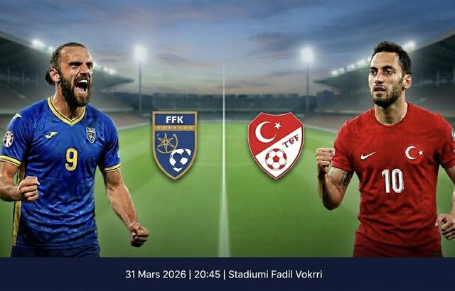 Sytë e gjithë shqiptarëve në Prishtinë  Kosova përballet sot me Turqinë