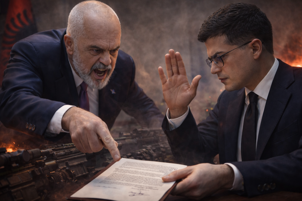 Zbardhen prapaskenat  Përplasja me Ramën  firma e munguar në marrëveshjen e armëve që shkarkoi Pirro Vëngun nga ministër i Mbrojtjes