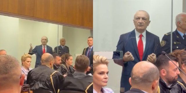 Ish presidenti Meta shfaqet për herë të parë në publik pas arrestimit  VIDEO 