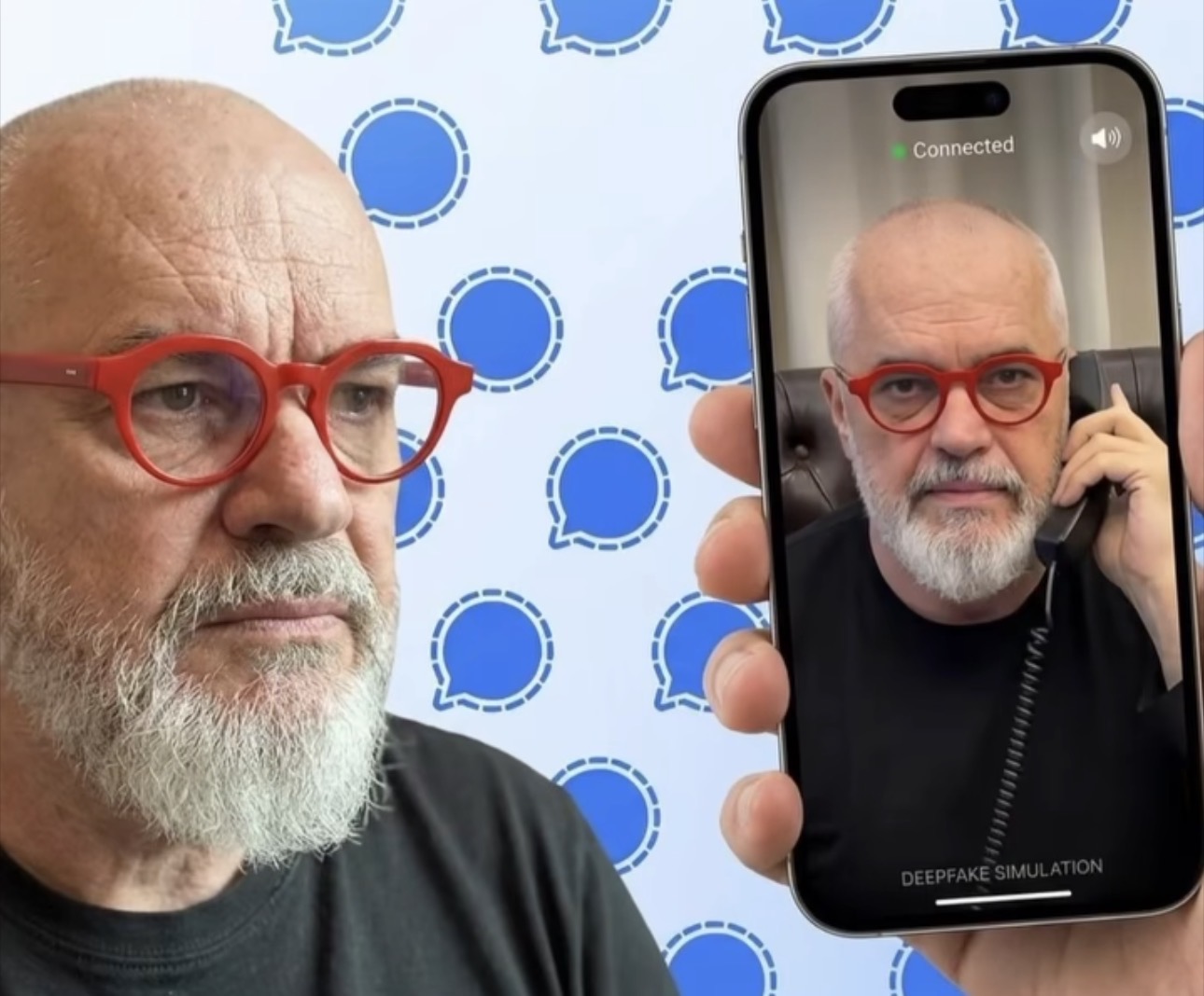 Babë e bir mashtrojnë drejtorin e shtetit me  Video Call  sikur ishin Edi Rama  Më dërgo 60 mijë euro në Elbasan